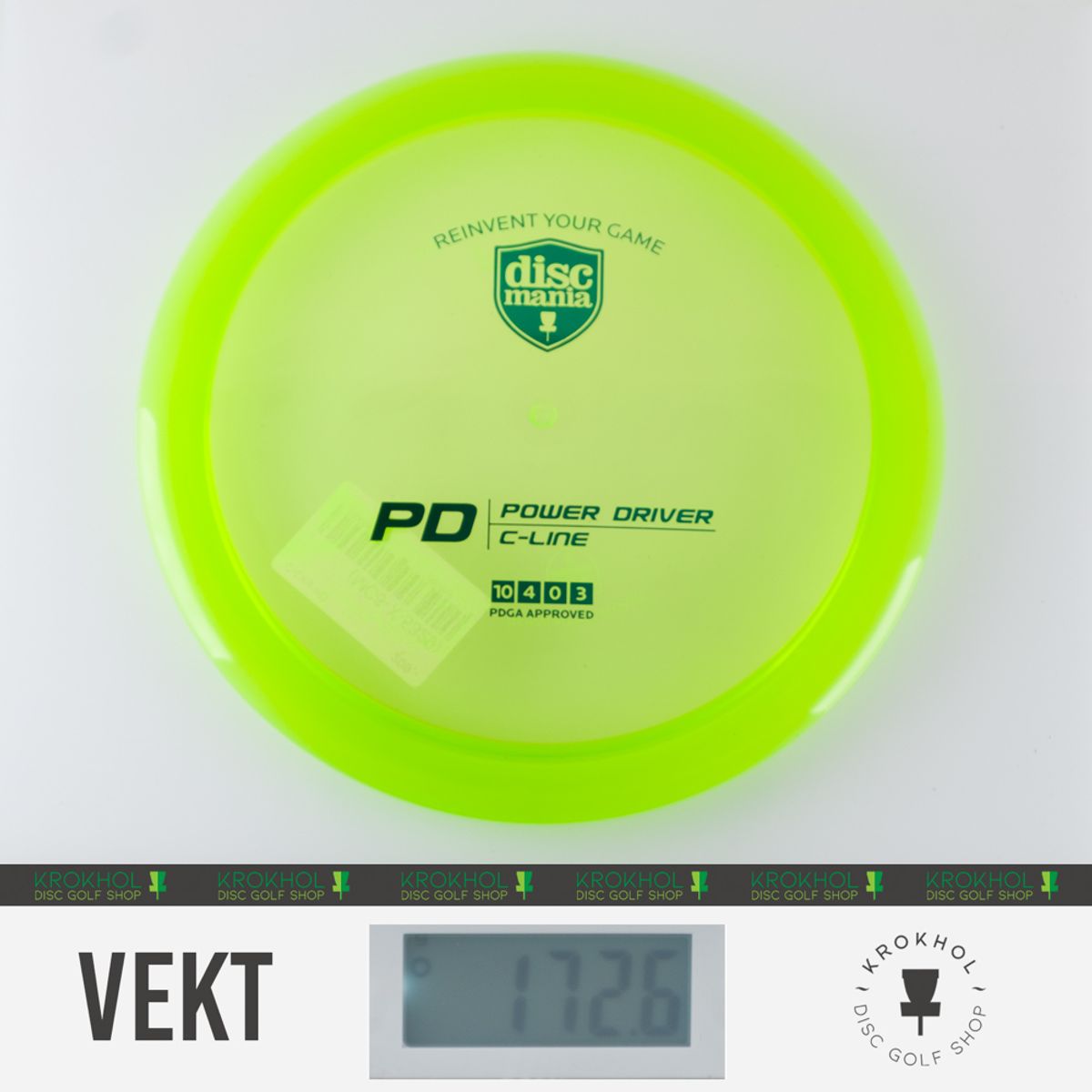 Discmania C-Line PD Power Driver | Krokhol DGS - Krokhol Disc Golf