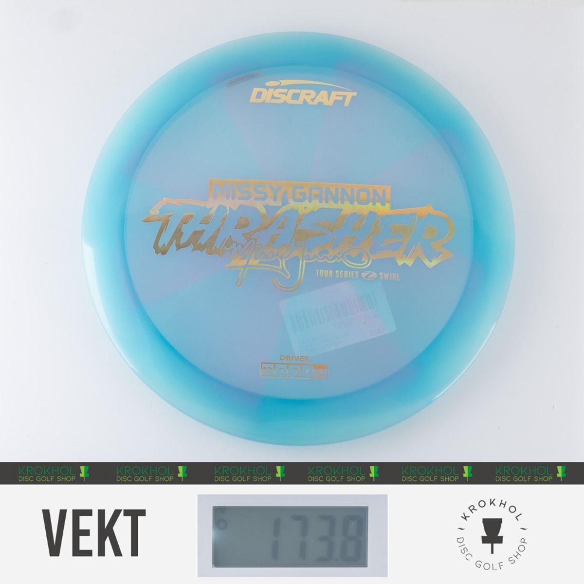 Discraft Z Swirl Thrasher Driver 2025 | Krokhol DGS - Krokhol Disc