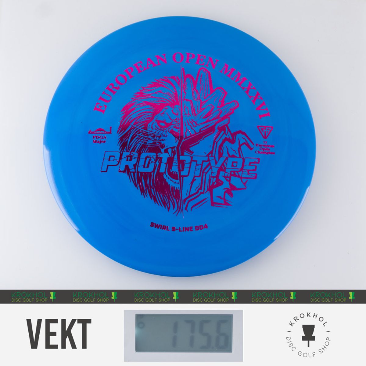 S-Line Swirl DD4 - European Open 2026 Fundraiser