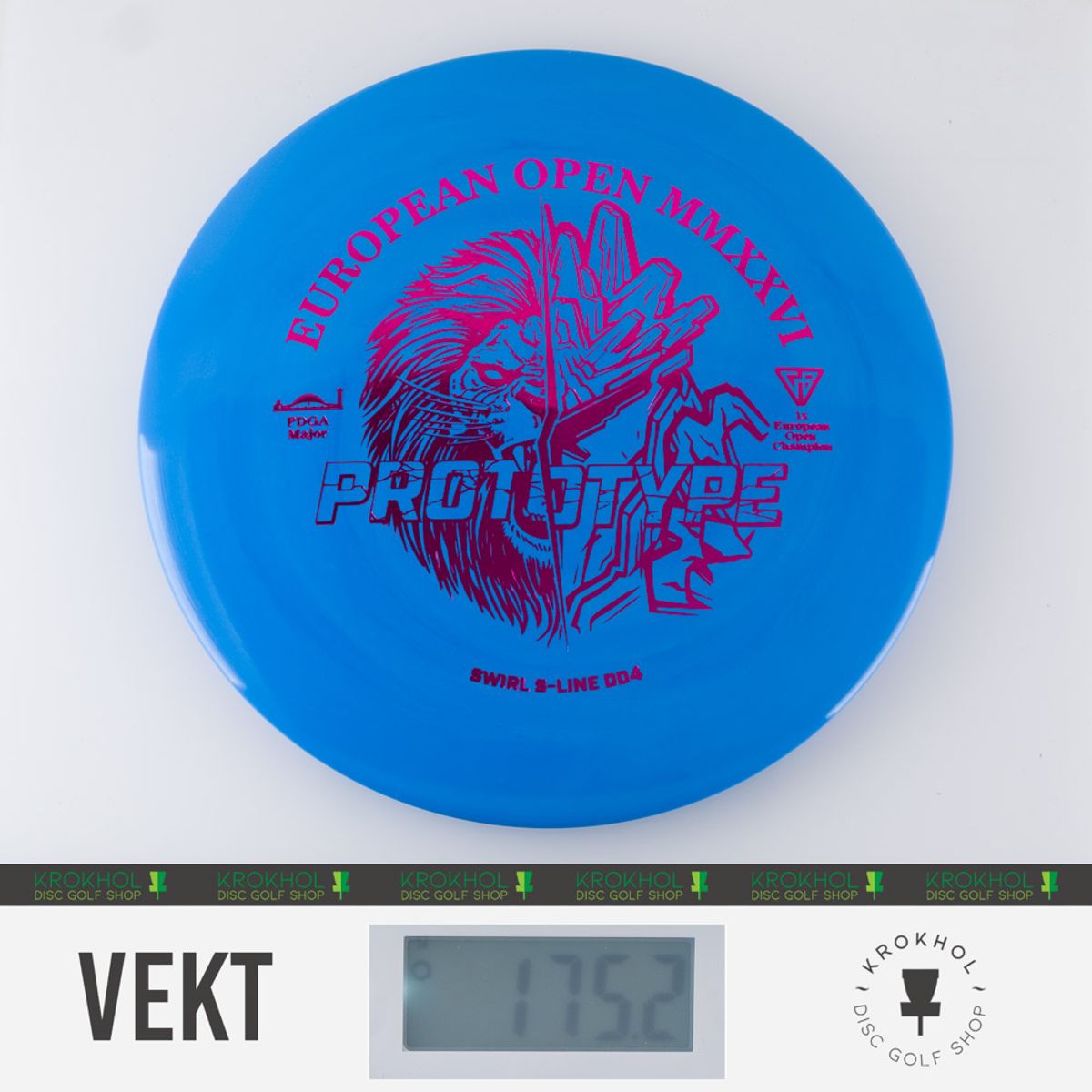 S-Line Swirl DD4 - European Open 2026 Fundraiser