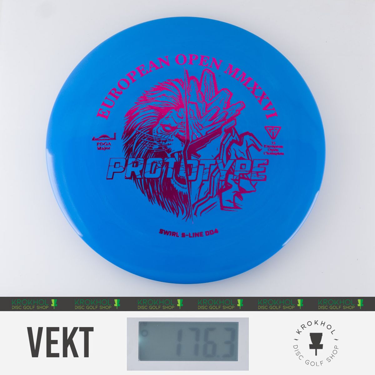 S-Line Swirl DD4 - European Open 2026 Fundraiser