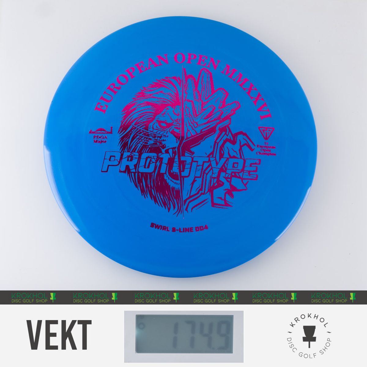 S-Line Swirl DD4 - European Open 2026 Fundraiser