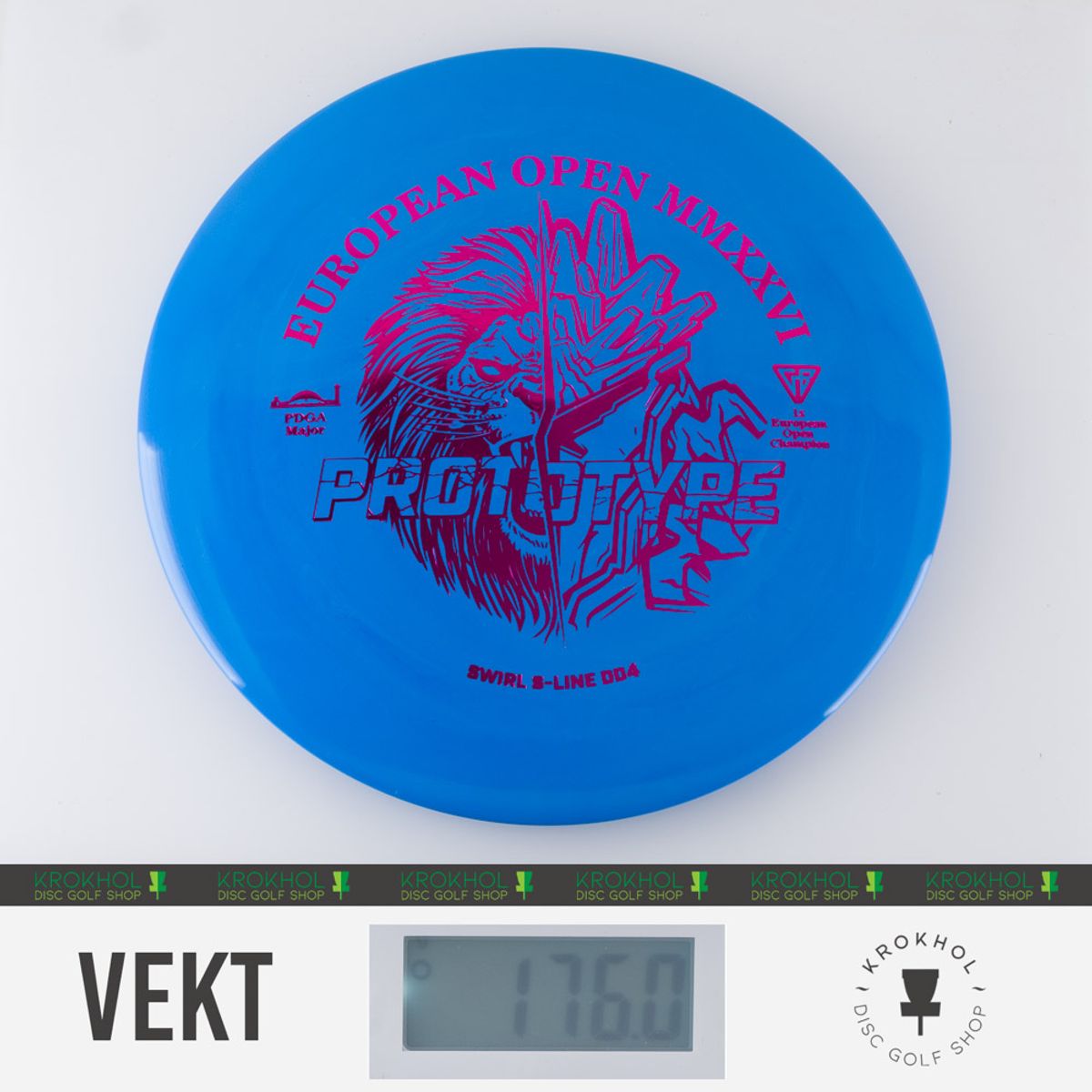 S-Line Swirl DD4 - European Open 2026 Fundraiser