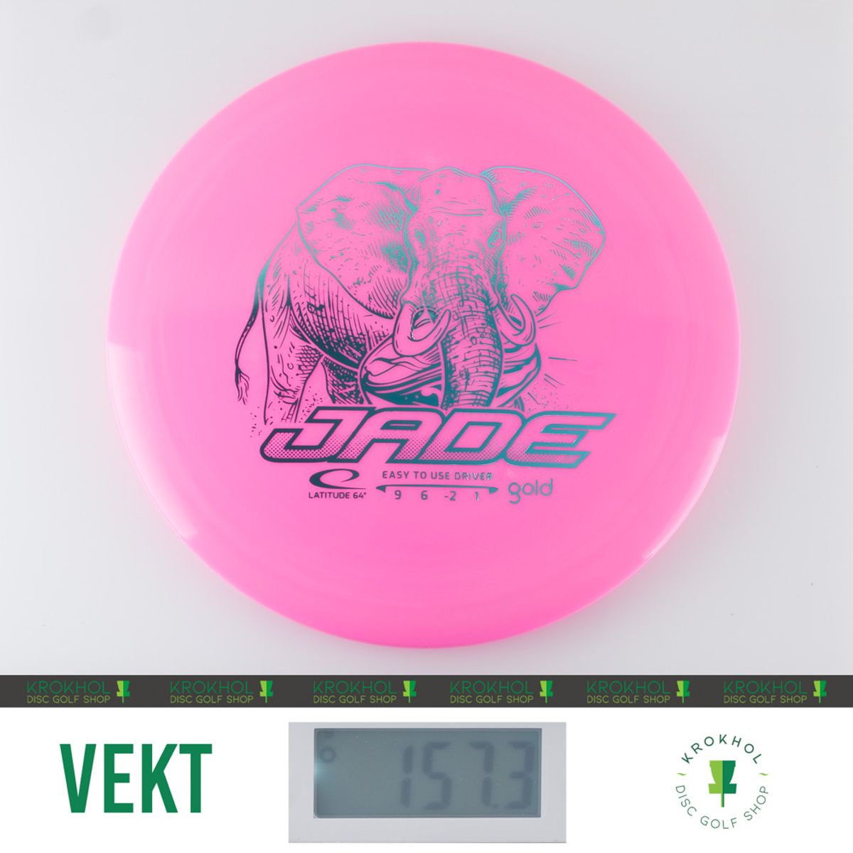 Latitude 64 Gold Jade Fairway Driver | Krokhol DGS - Krokhol Disc