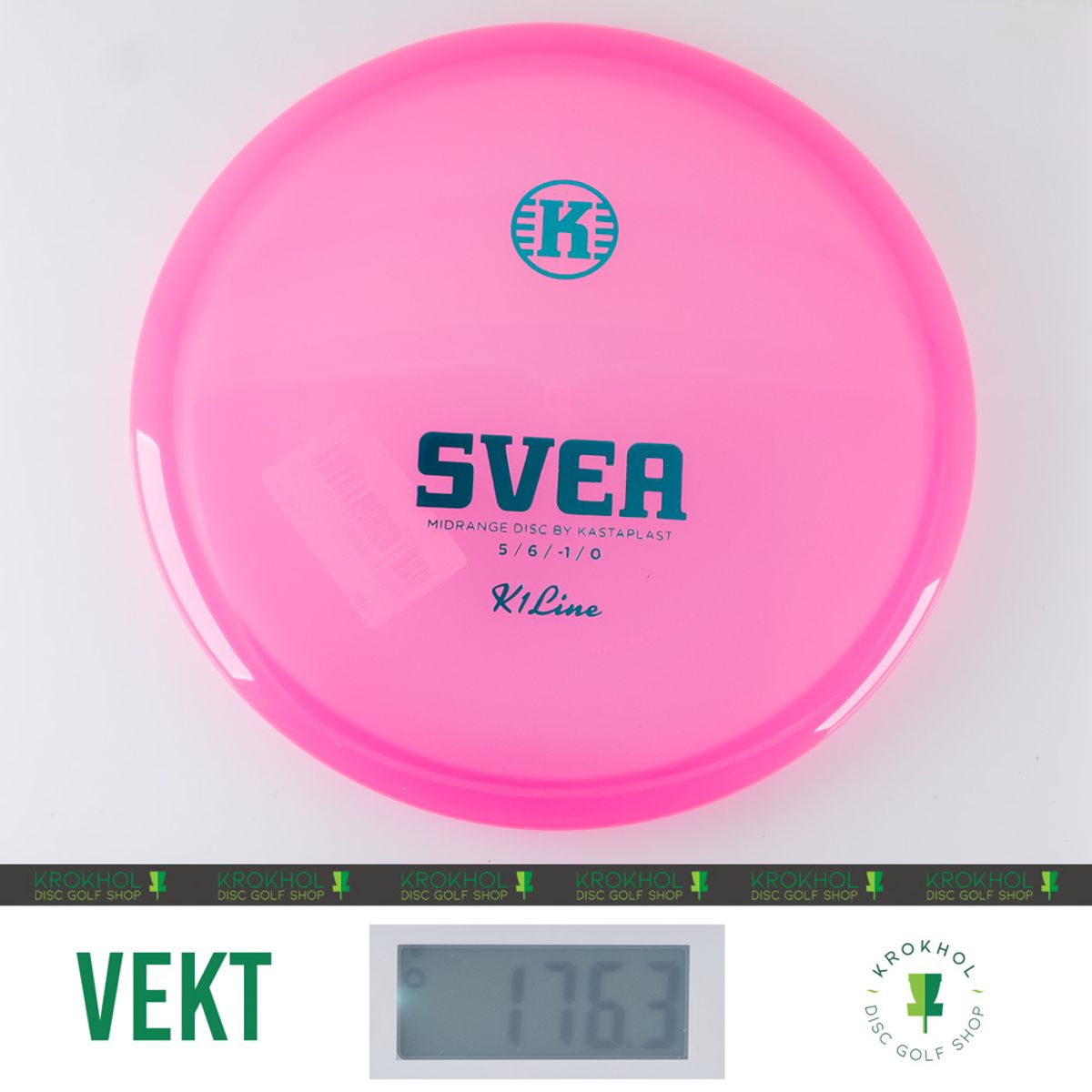 Kastaplast K1 Svea - Understabil Midrange - Krokhol Disc Golf Shop