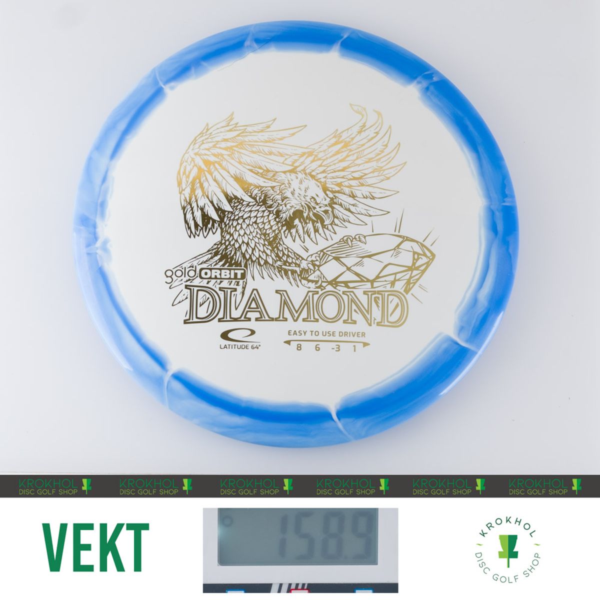 Gold Orbit Diamond