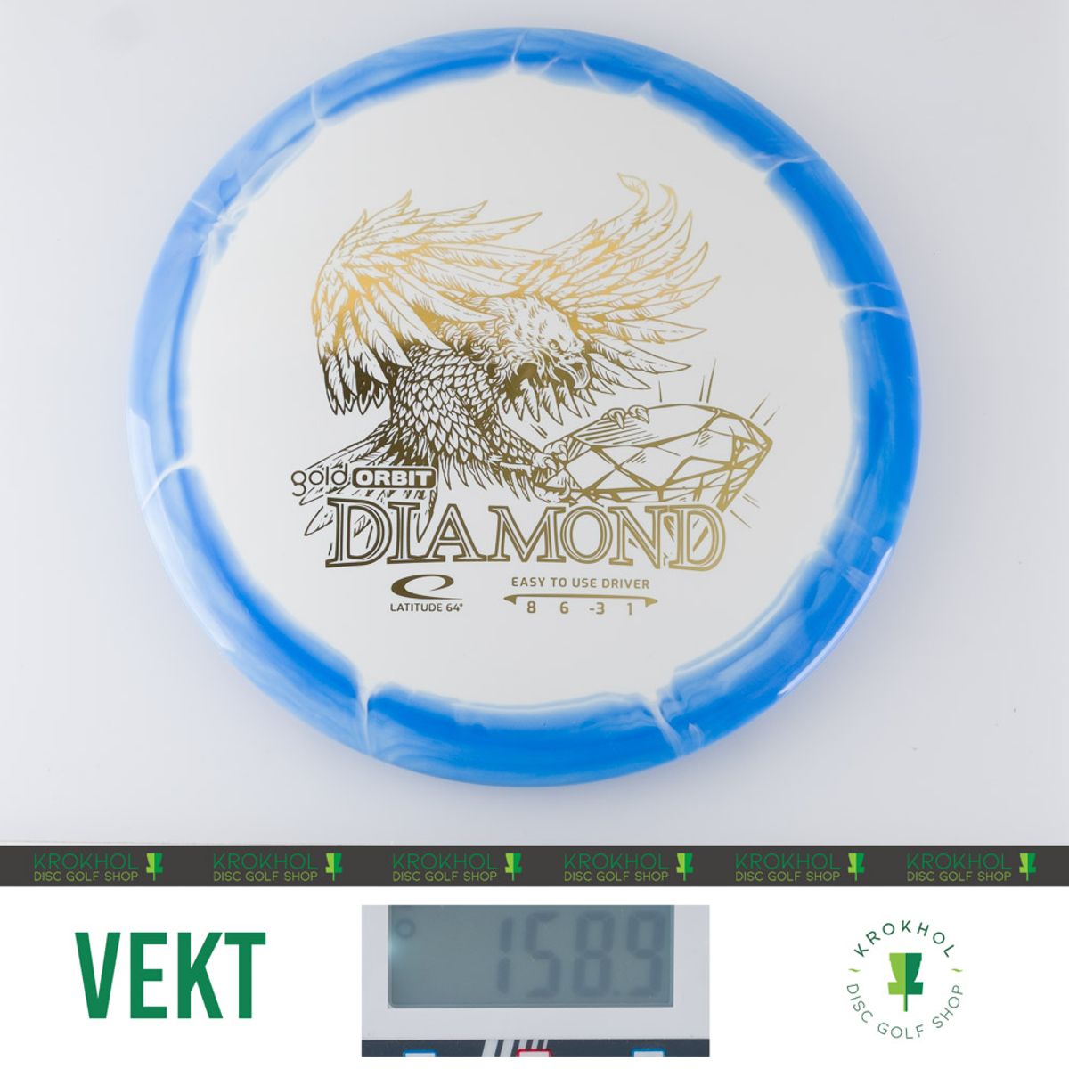 Gold Orbit Diamond