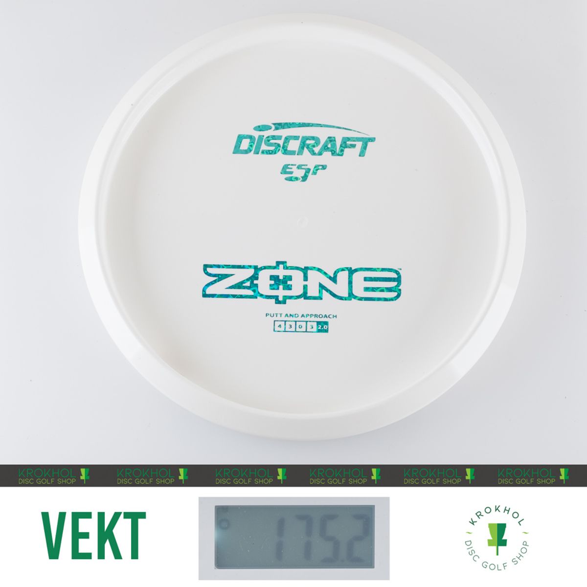 ESP Zone - Solid White Bottom Stamp