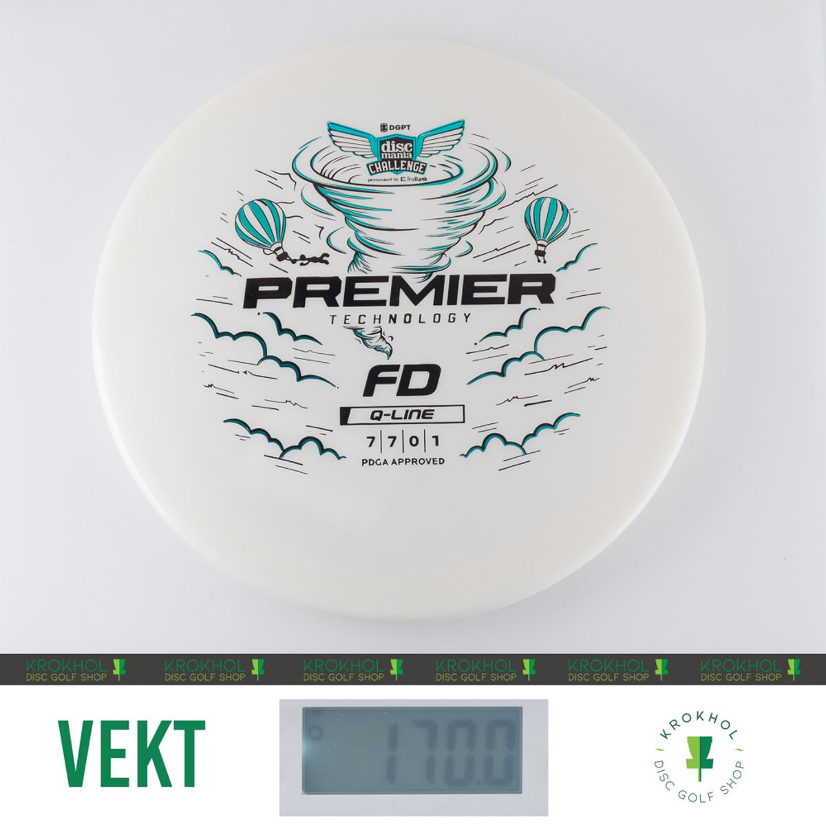 Q-Line Premier FD - Discmania Challenge Fundraiser