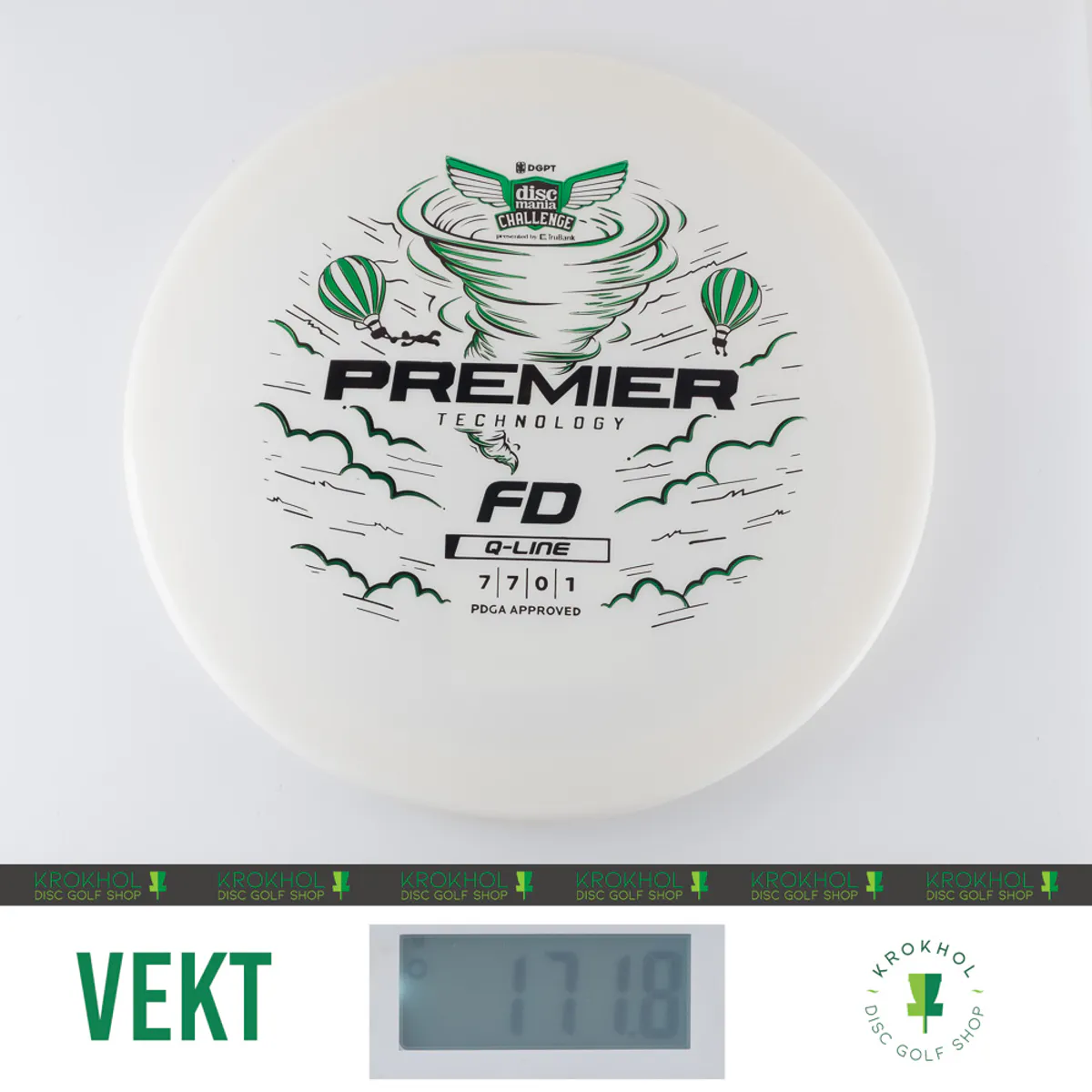 Q-Line Premier FD - Discmania Challenge Fundraiser