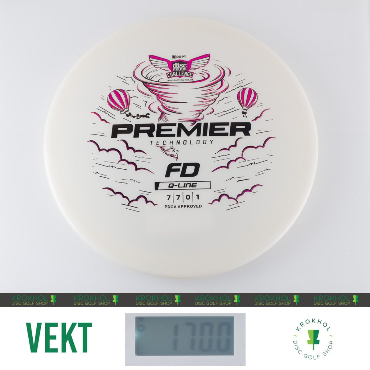 Q-Line Premier FD - Discmania Challenge Fundraiser