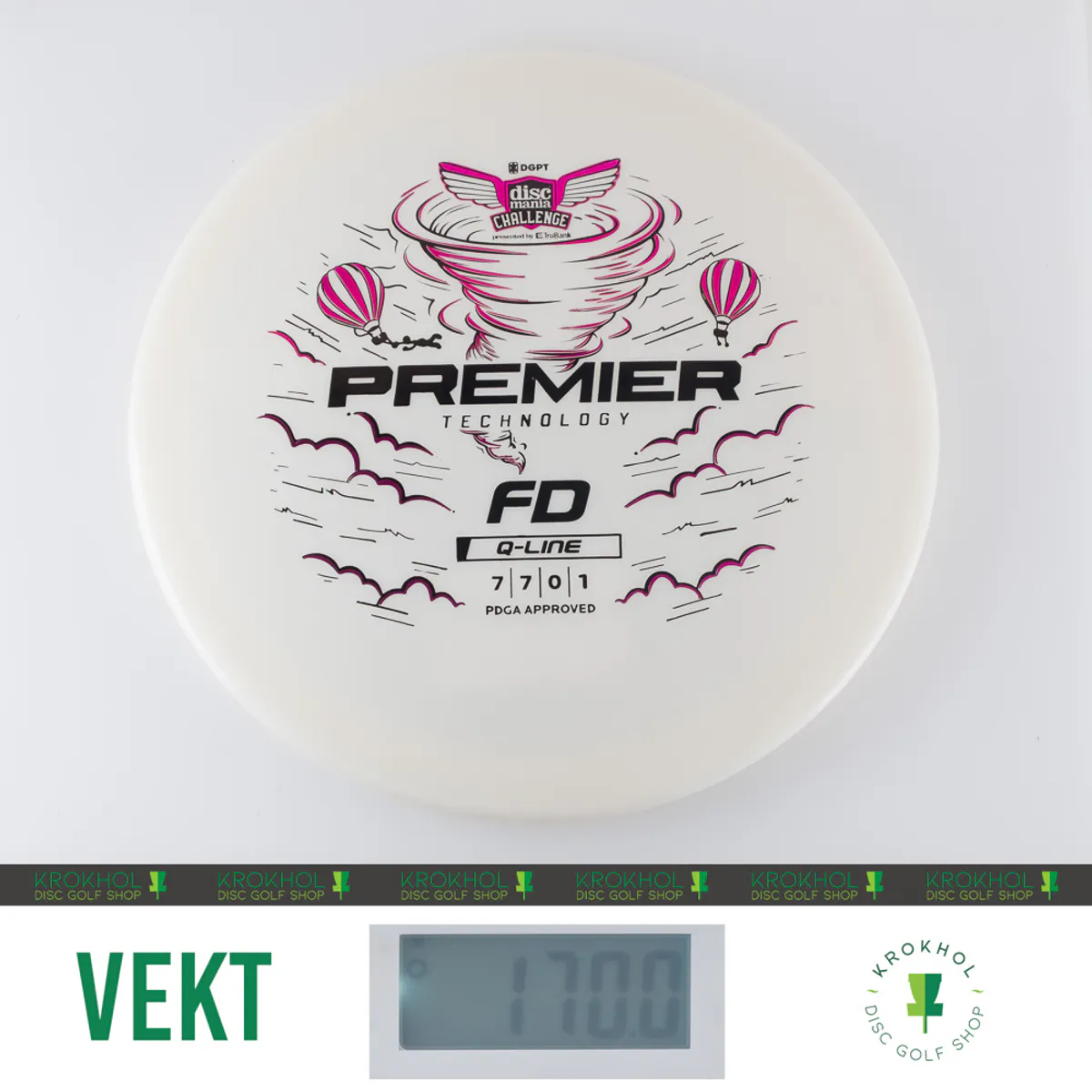 Q-Line Premier FD - Discmania Challenge Fundraiser