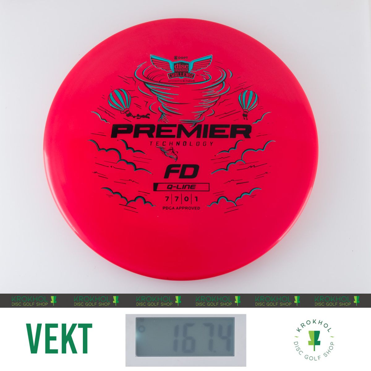 Q-Line Premier FD - Discmania Challenge Fundraiser