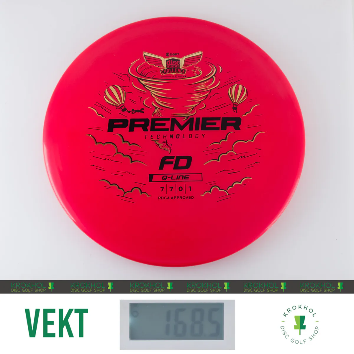 Q-Line Premier FD - Discmania Challenge Fundraiser