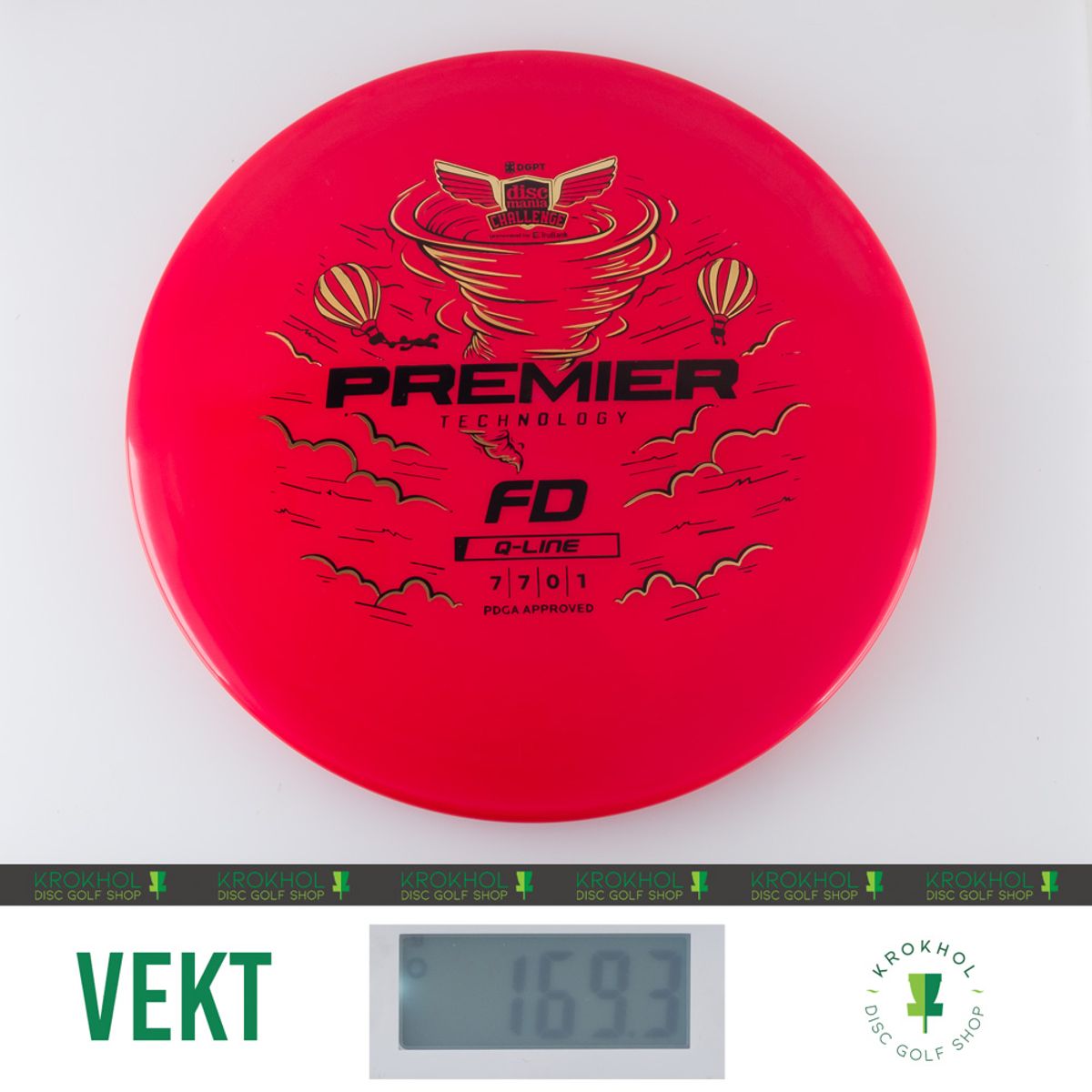 Q-Line Premier FD - Discmania Challenge Fundraiser