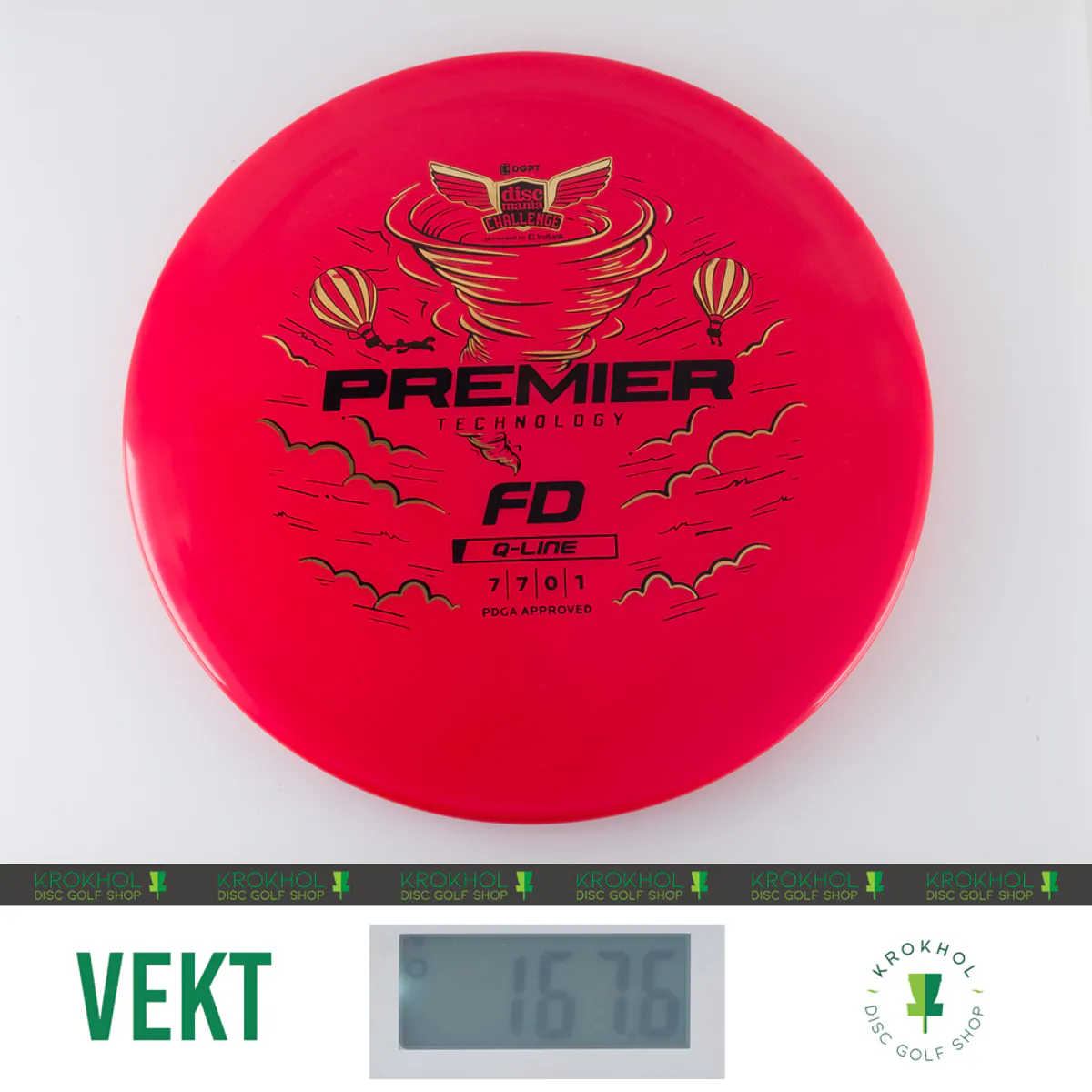 Q-Line Premier FD - Discmania Challenge Fundraiser