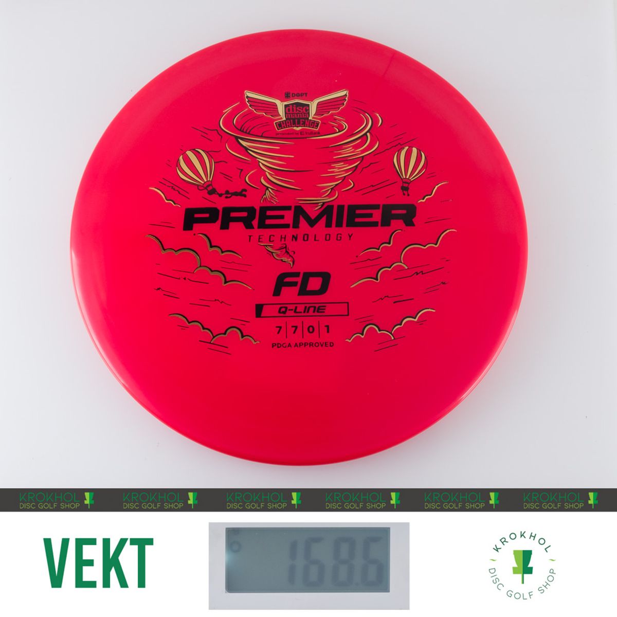 Q-Line Premier FD - Discmania Challenge Fundraiser