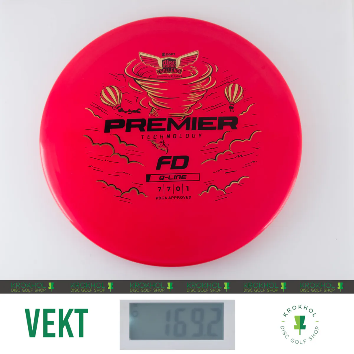 Q-Line Premier FD - Discmania Challenge Fundraiser