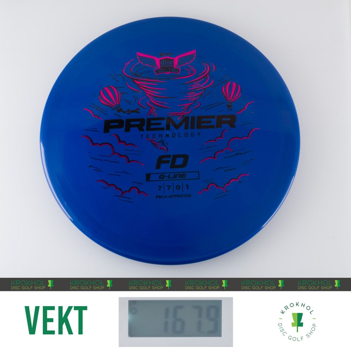 Q-Line Premier FD - Discmania Challenge Fundraiser