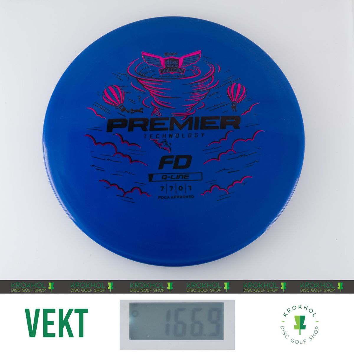 Q-Line Premier FD - Discmania Challenge Fundraiser