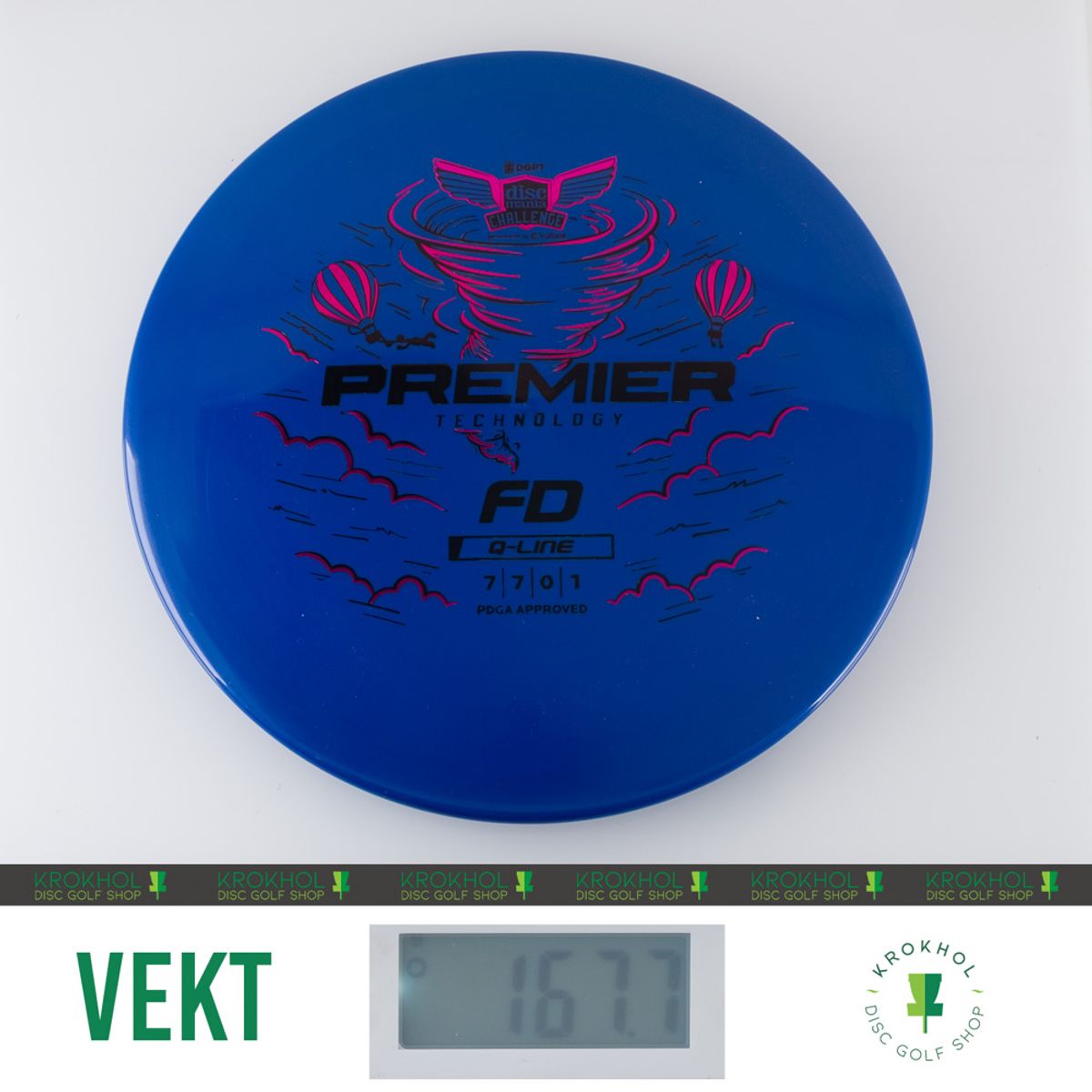 Q-Line Premier FD - Discmania Challenge Fundraiser