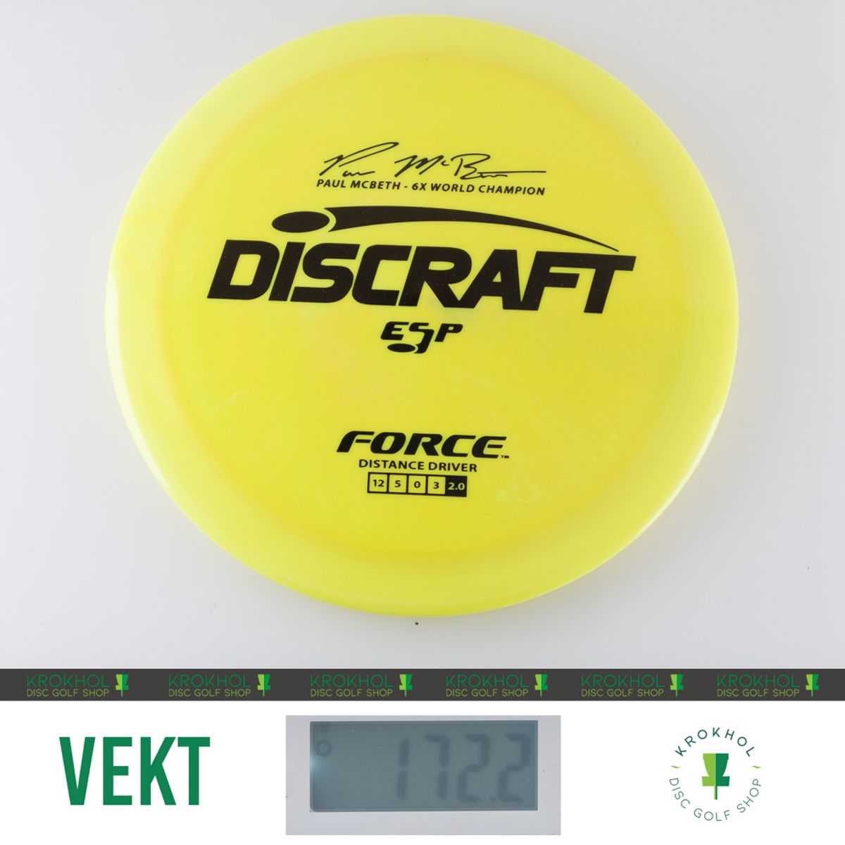 ESP Force - Paul McBeth Signature Series