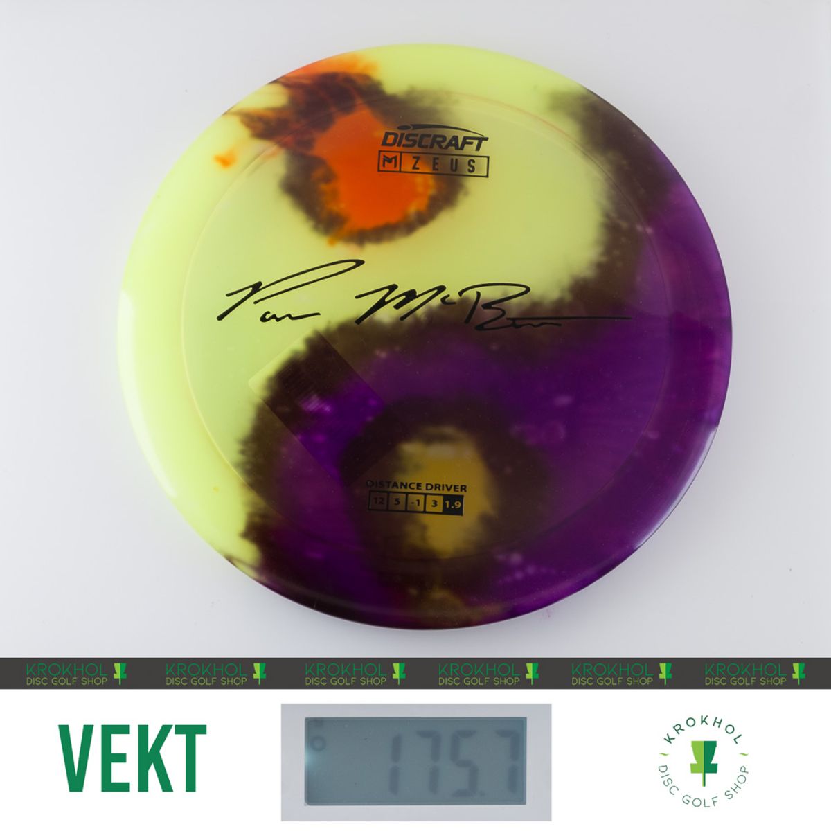 Z Line Fly Dye Zeus - Paul McBeth