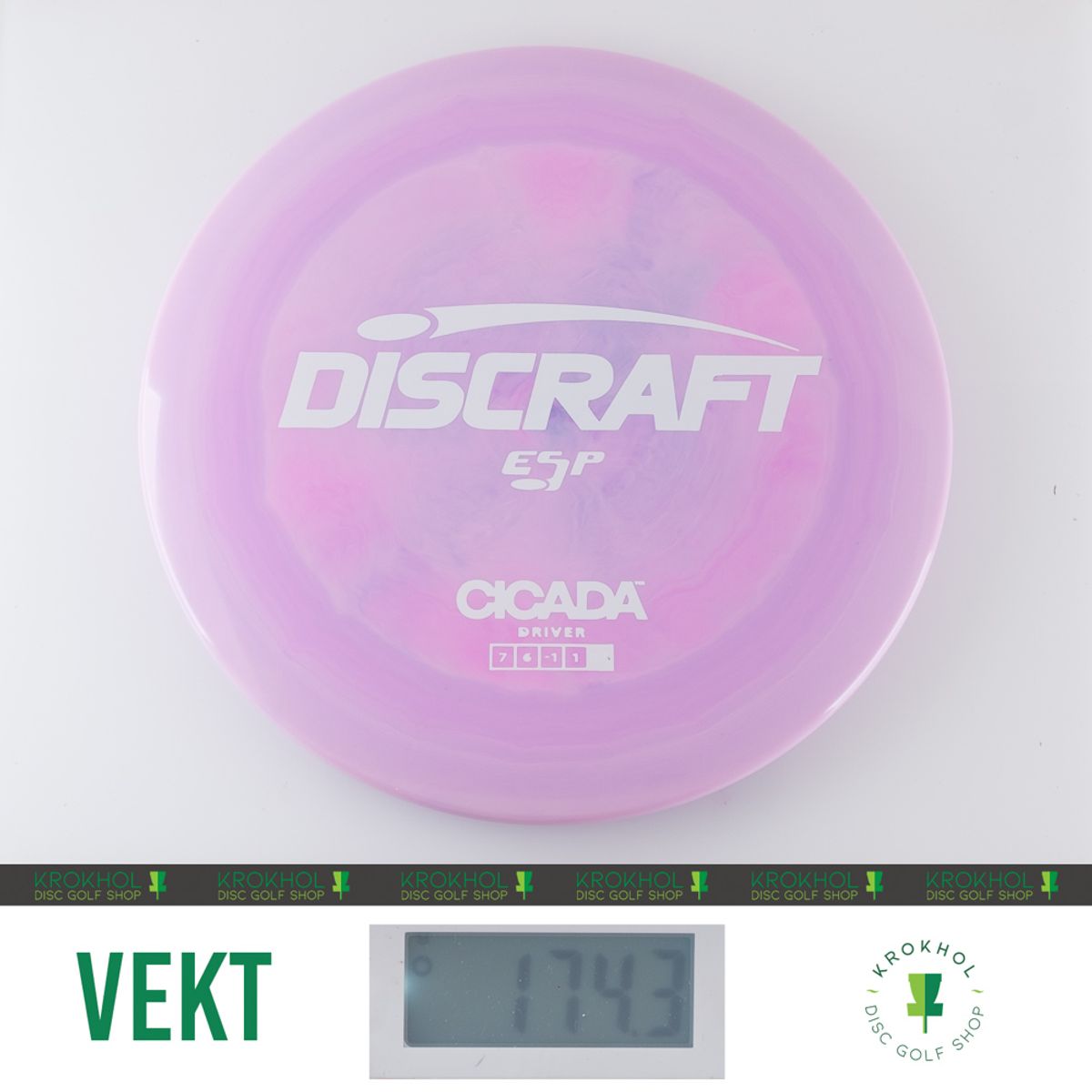 ESP Cicada Fairway Driver - Krokhol DGS - Krokhol Disc Golf Shop