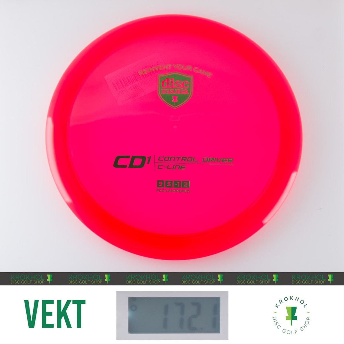 Discmania C-Line CD1 Control Driver | Krokhol DGS - Krokhol Disc
