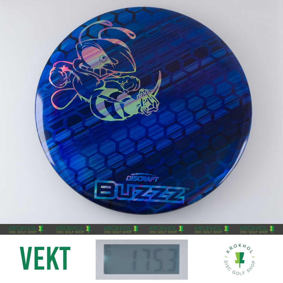 ESP Full Foil SuperColor Buzzz Honeycomb - Silver Buzzz Stamp