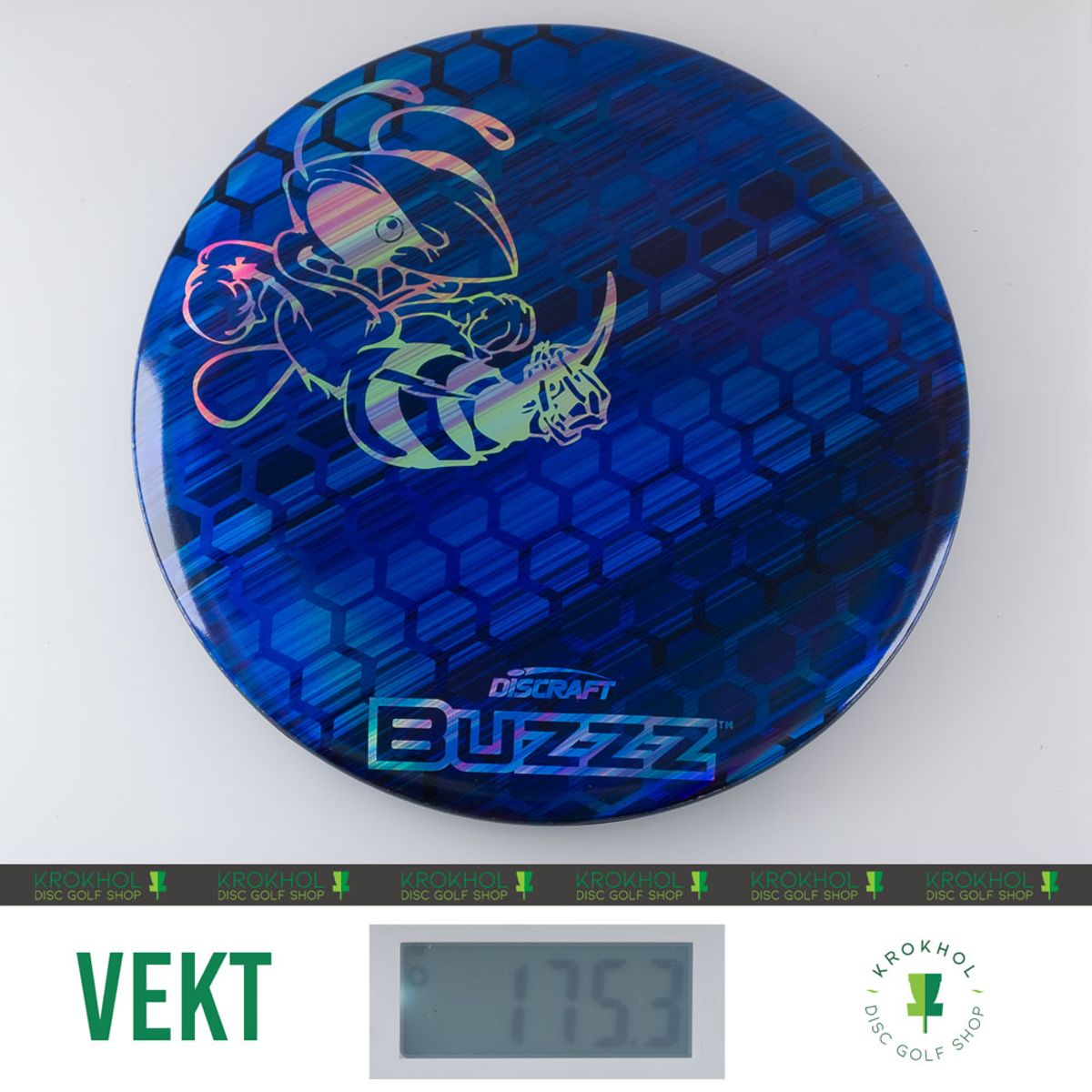 ESP Full Foil SuperColor Buzzz Honeycomb - Silver Buzzz Stamp