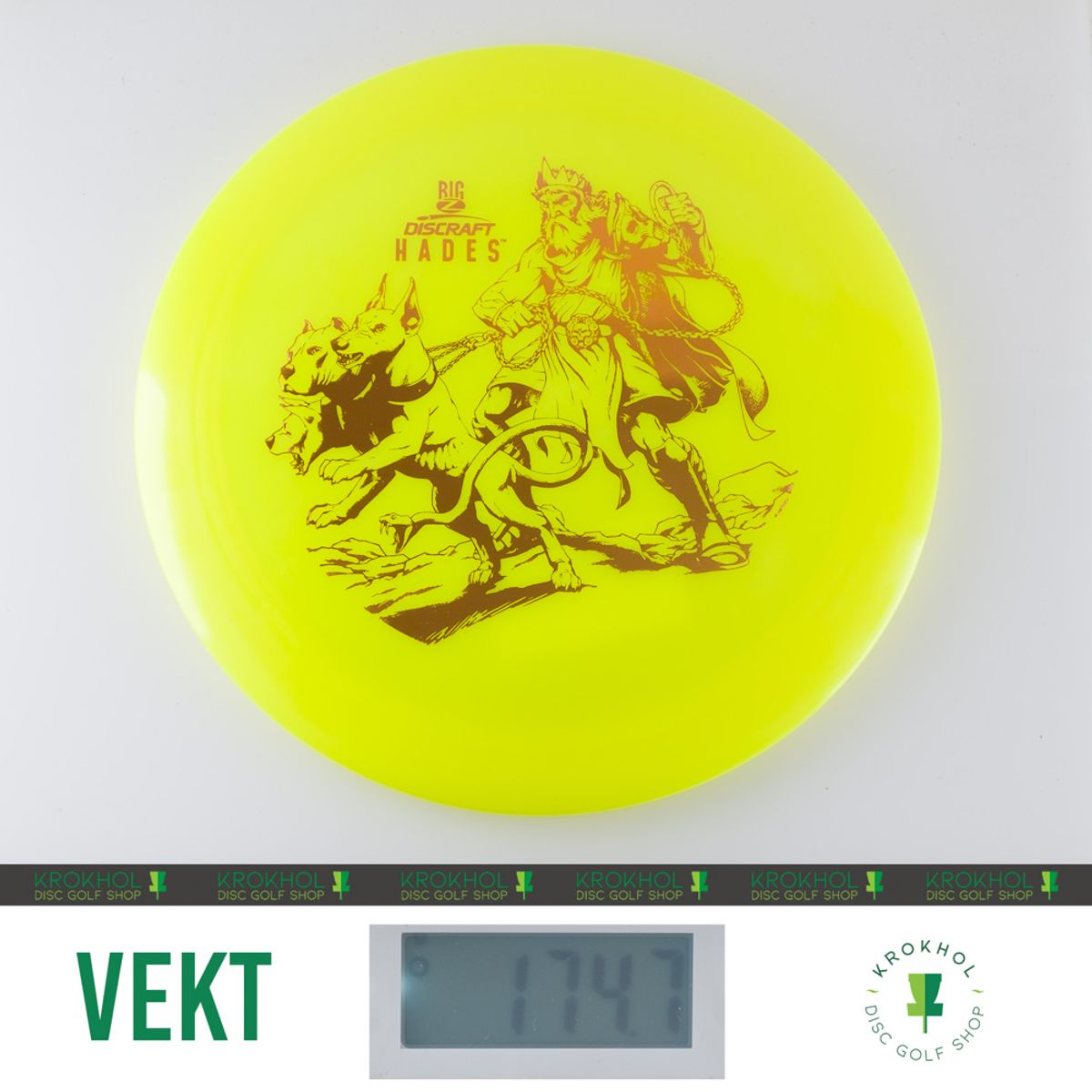 Big Z Hades fra Discraft - Krokhol Disc Golf Shop