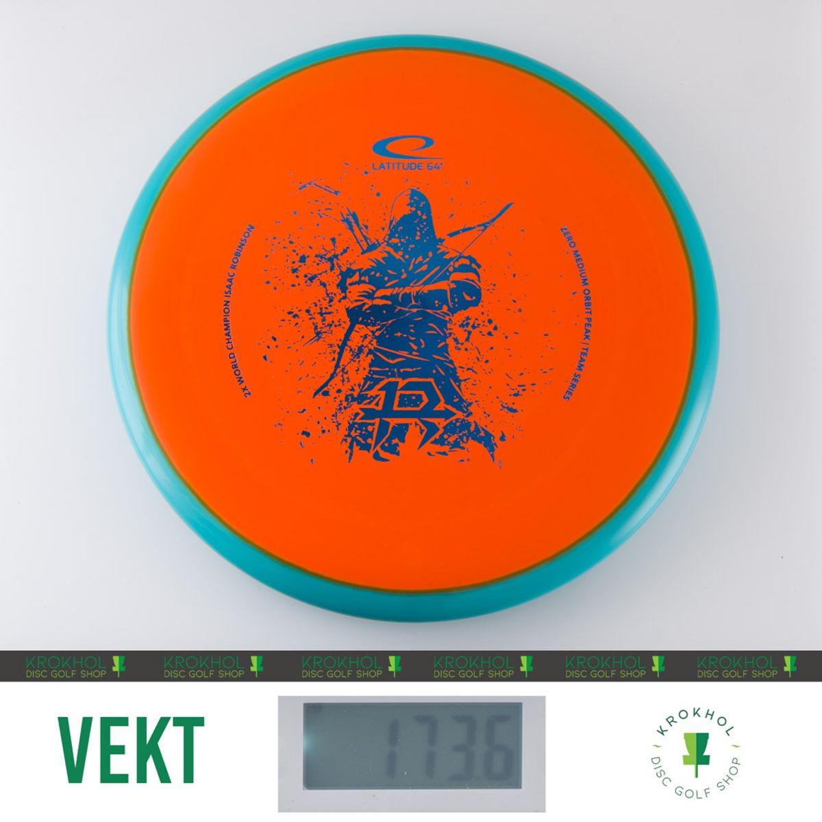 Latitude 64 Zero Medium Orbit Peak - Putter - Krokhol Disc Golf Shop