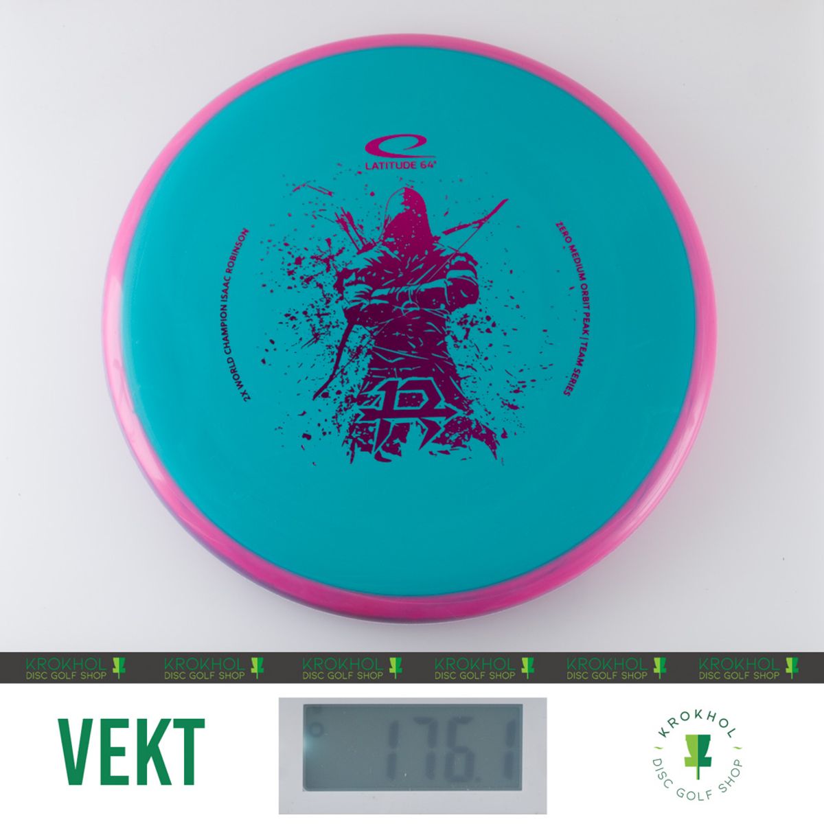 Latitude 64 Zero Medium Orbit Peak - Putter - Krokhol Disc Golf Shop