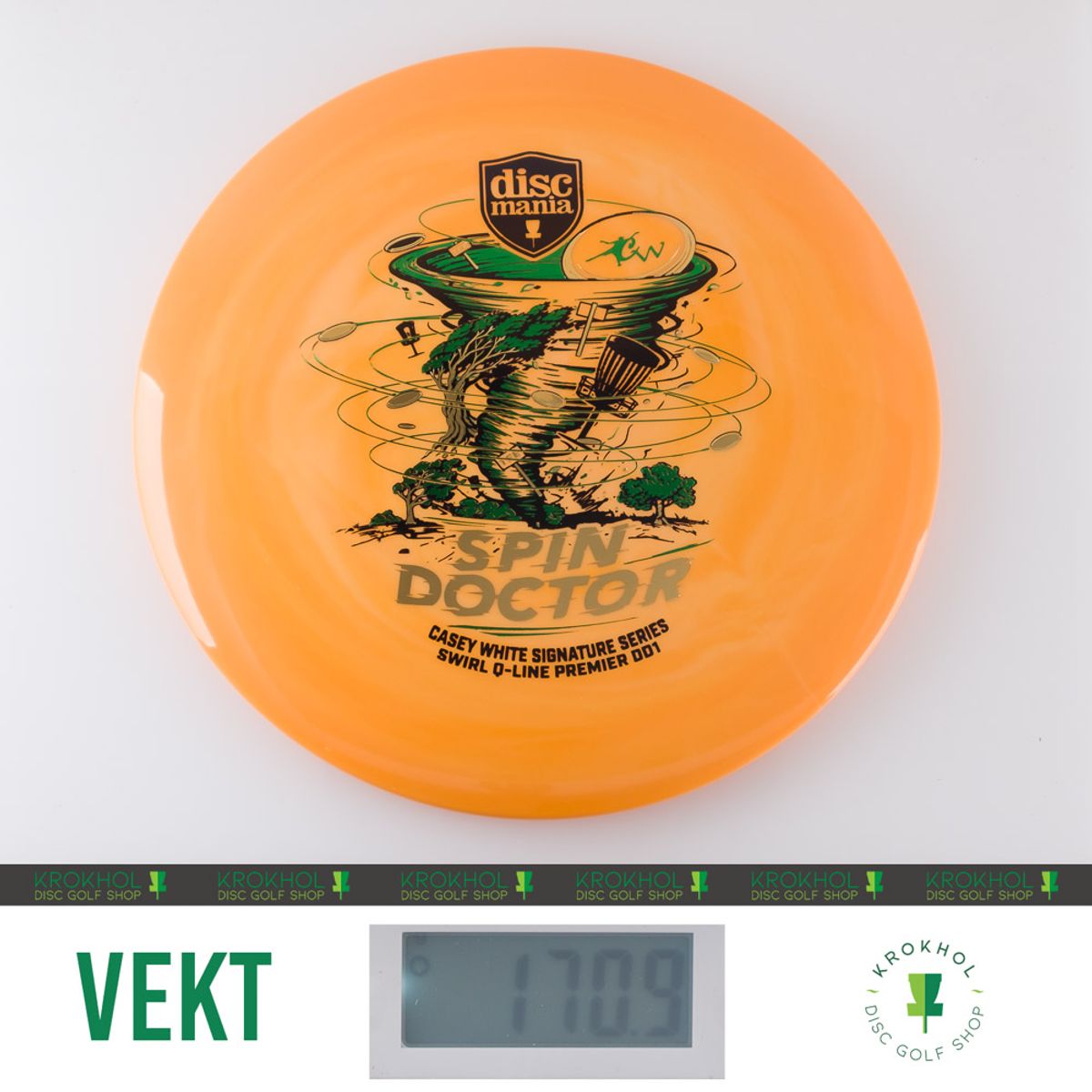 Q-Line Swirl Premier DD1 - Spin Doctor - Casey White Signature Series