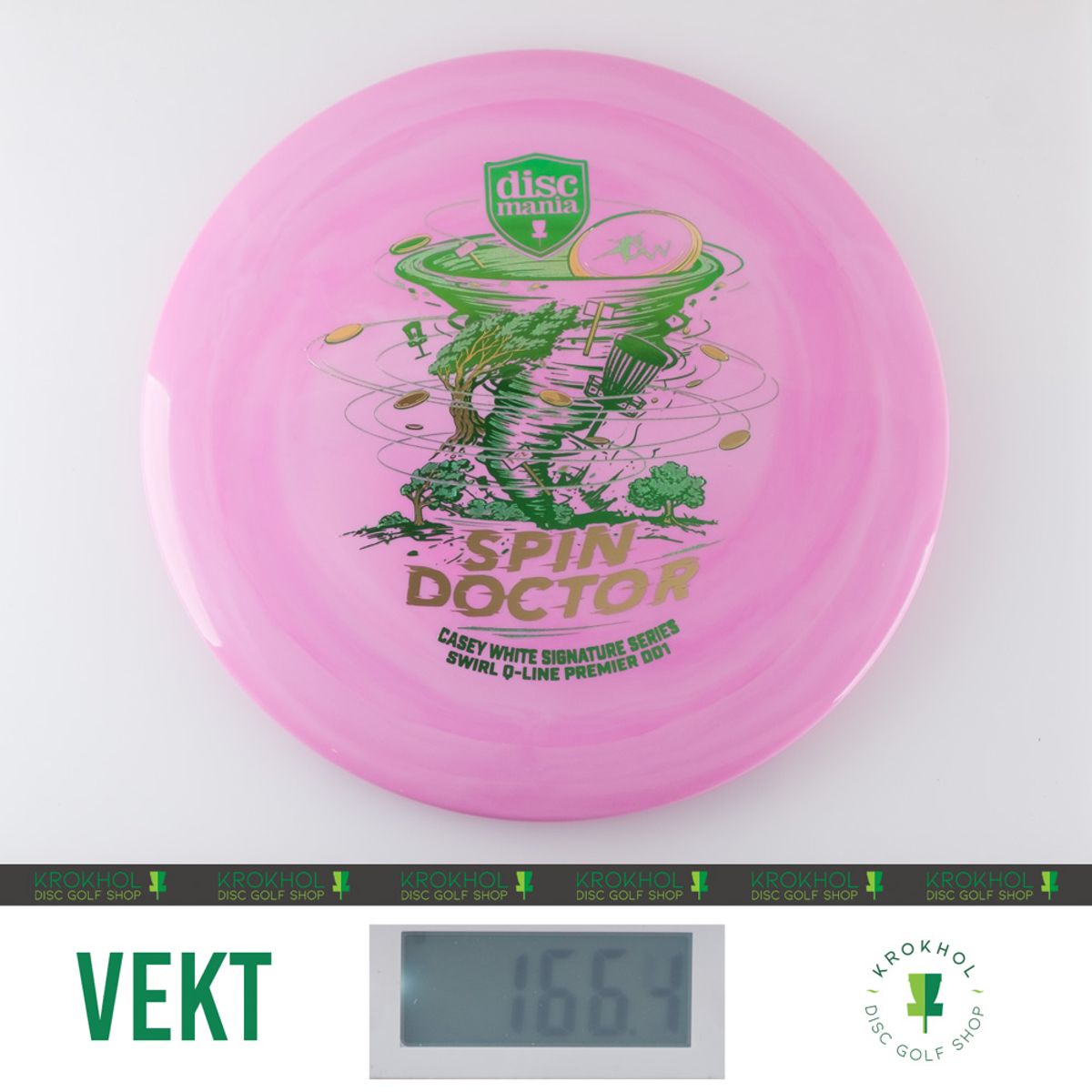 Q-Line Swirl Premier DD1 - Spin Doctor - Casey White Signature Series