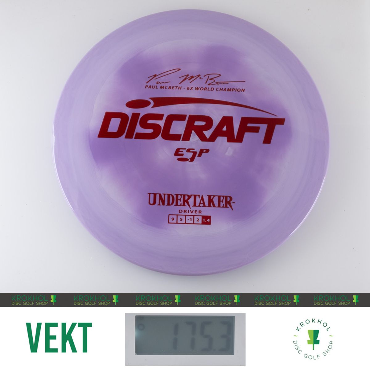 ESP Undertaker - Paul McBeth Signature Series