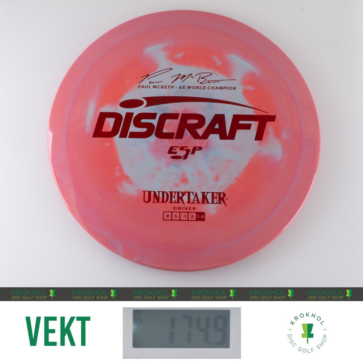 ESP Undertaker - Paul McBeth Signature Series