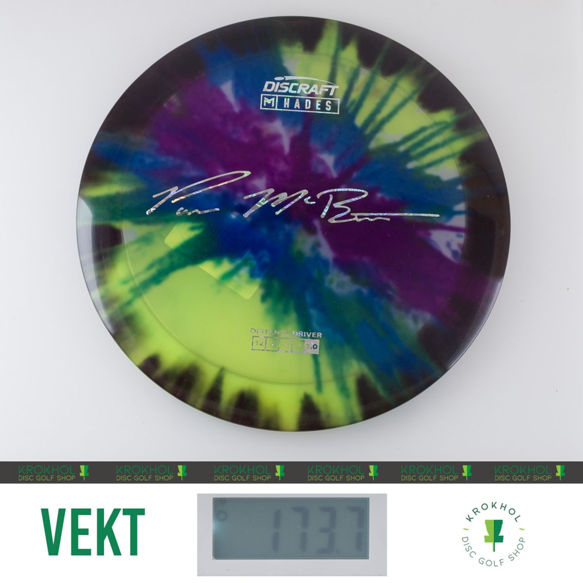 Paul McBeth Z Line Fly Dye Hades - Distance Driver - Krokhol Disc