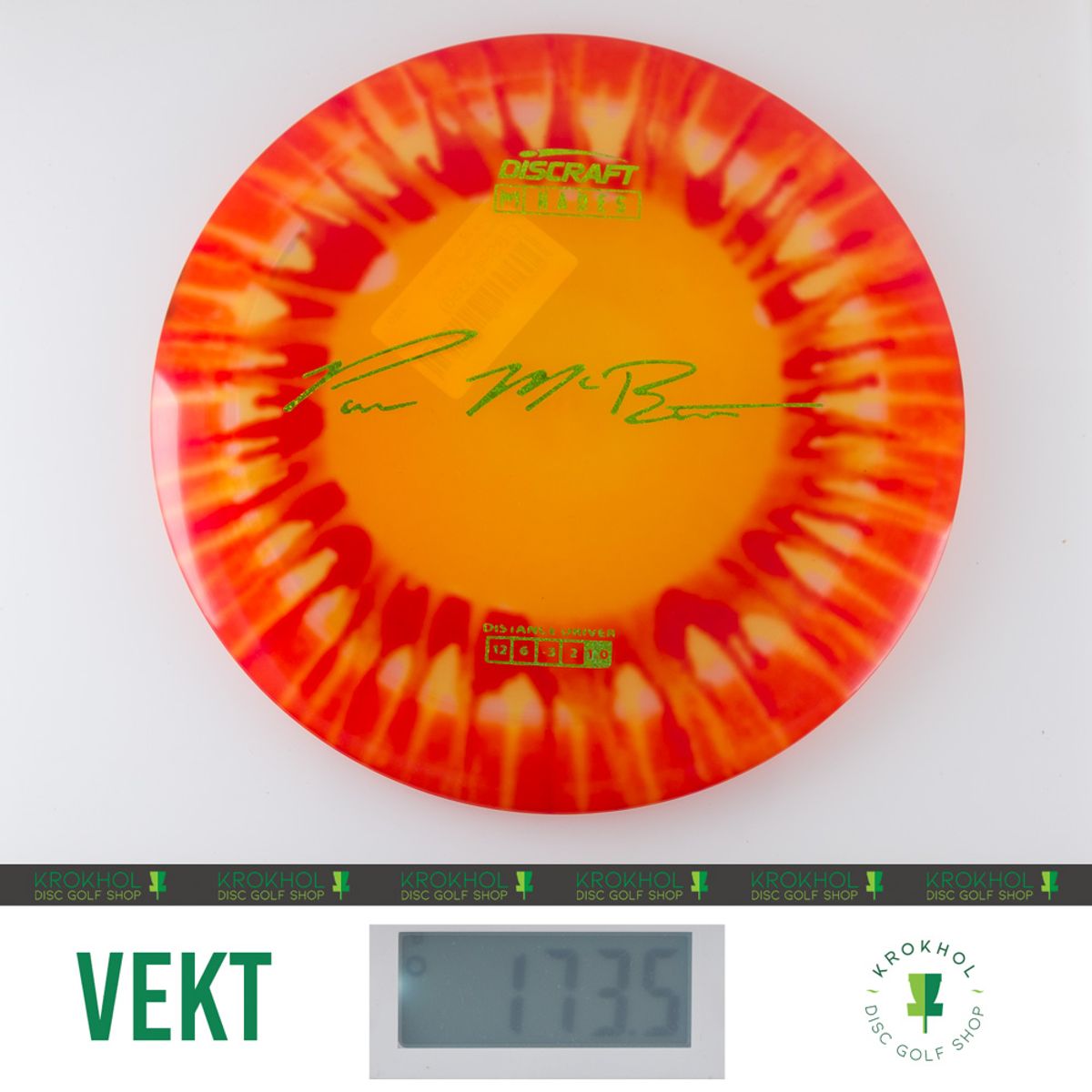 Paul McBeth Z Line Fly Dye Hades - Distance Driver - Krokhol Disc