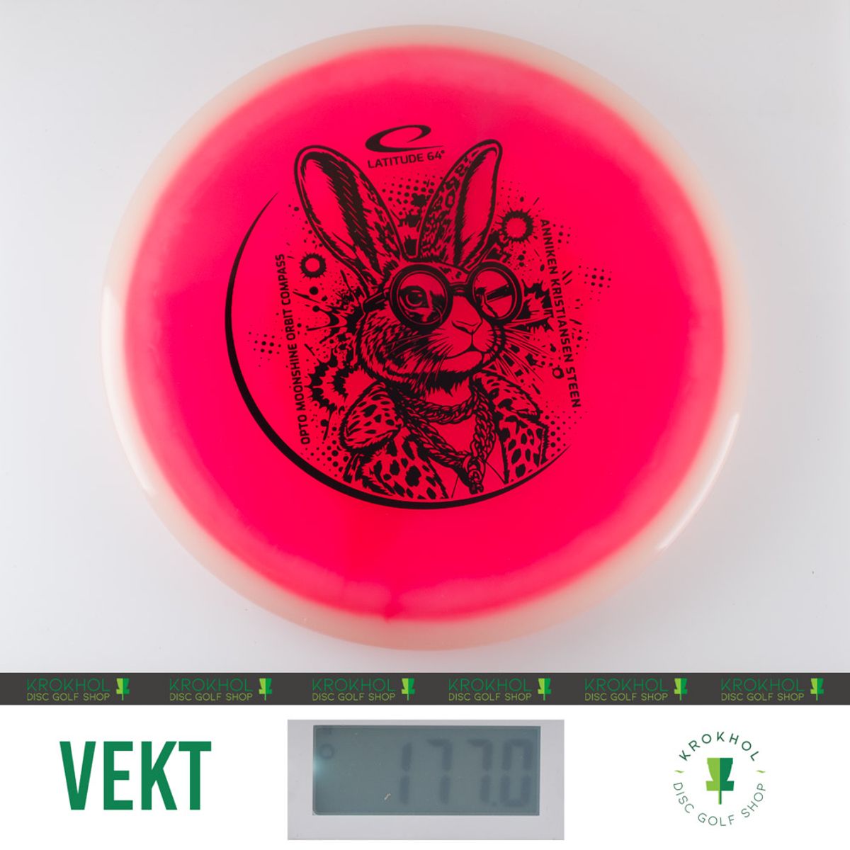 Opto Orbit Moonshine Glow Compass - Anniken K. Steen