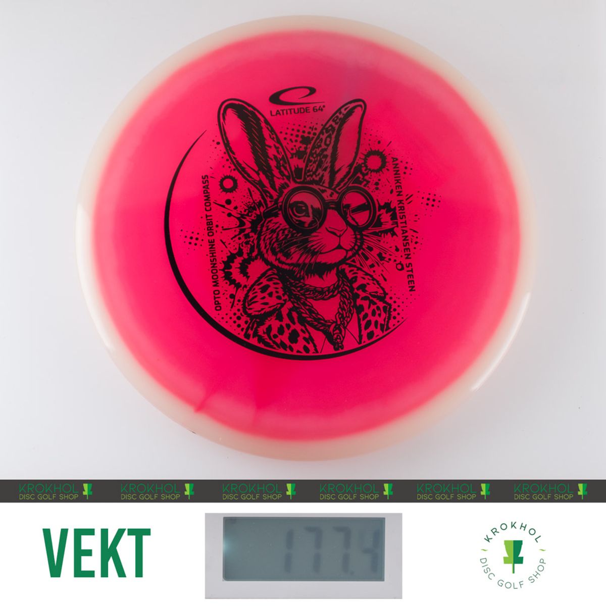 Opto Orbit Moonshine Glow Compass - Anniken K. Steen