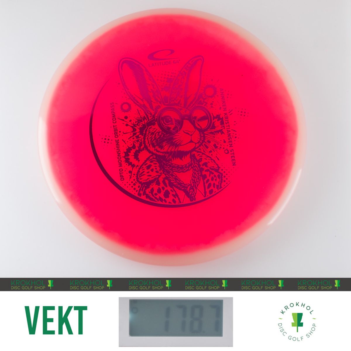 Opto Orbit Moonshine Glow Compass - Anniken K. Steen