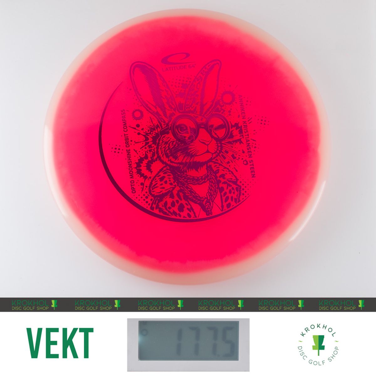 Opto Orbit Moonshine Glow Compass - Anniken K. Steen
