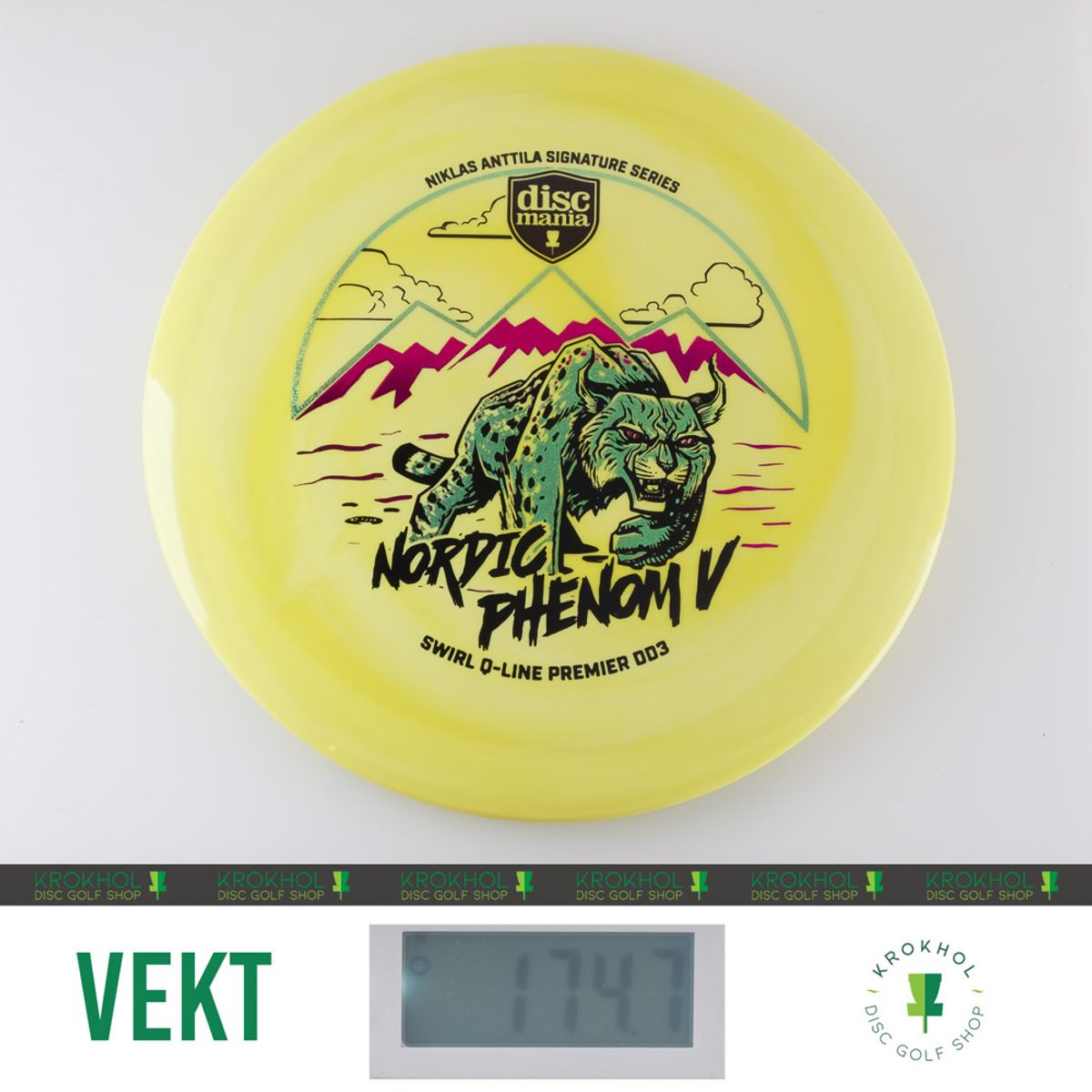 Swirl Q-Line Premier DD3 - Niklas Anttila Signature Series
