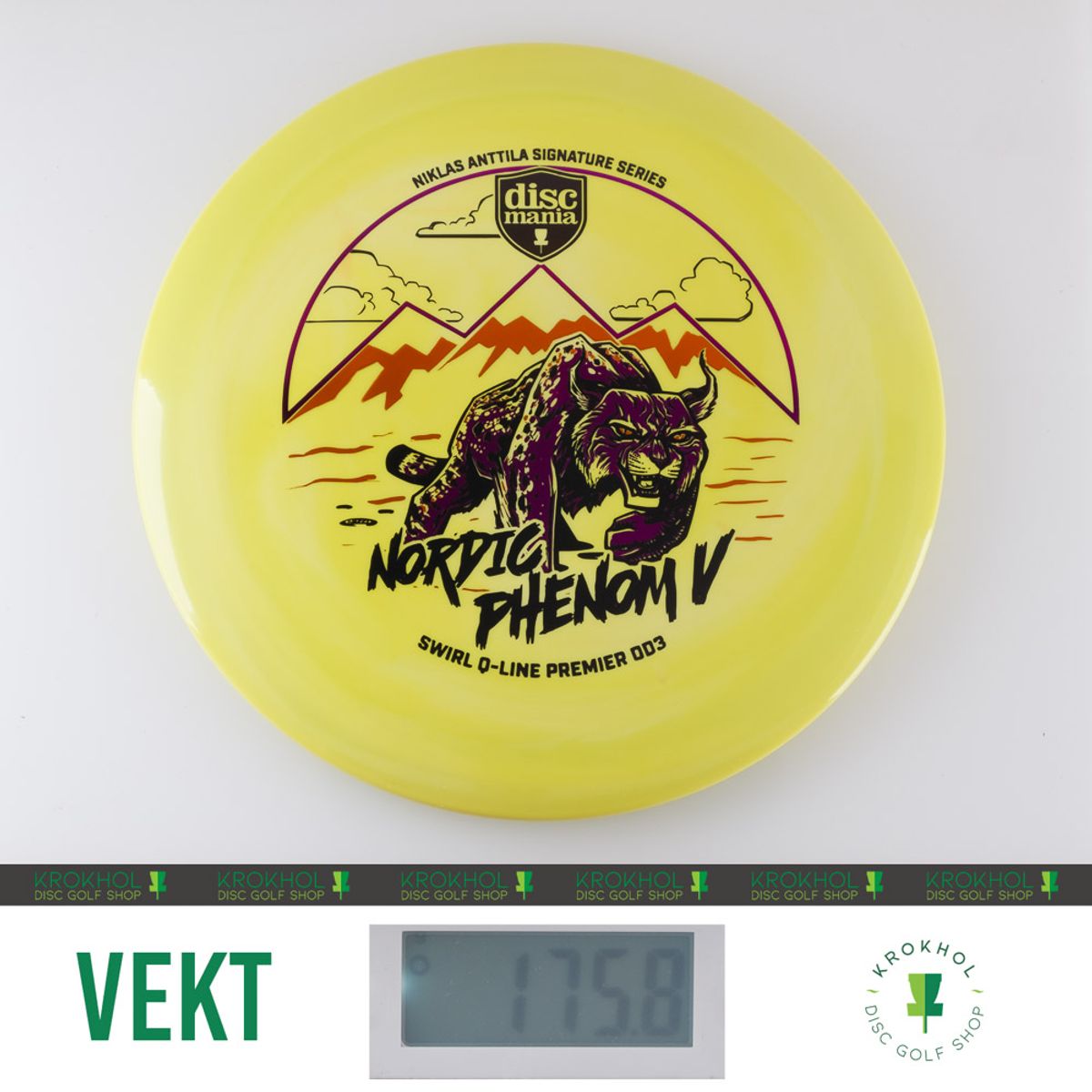Swirl Q-Line Premier DD3 - Niklas Anttila Signature Series