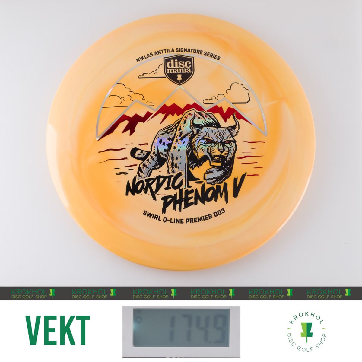 Swirl Q-Line Premier DD3 - Niklas Anttila Signature Series