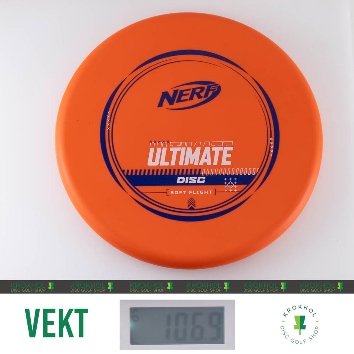 NERF Soft Flight Ultimate Disc