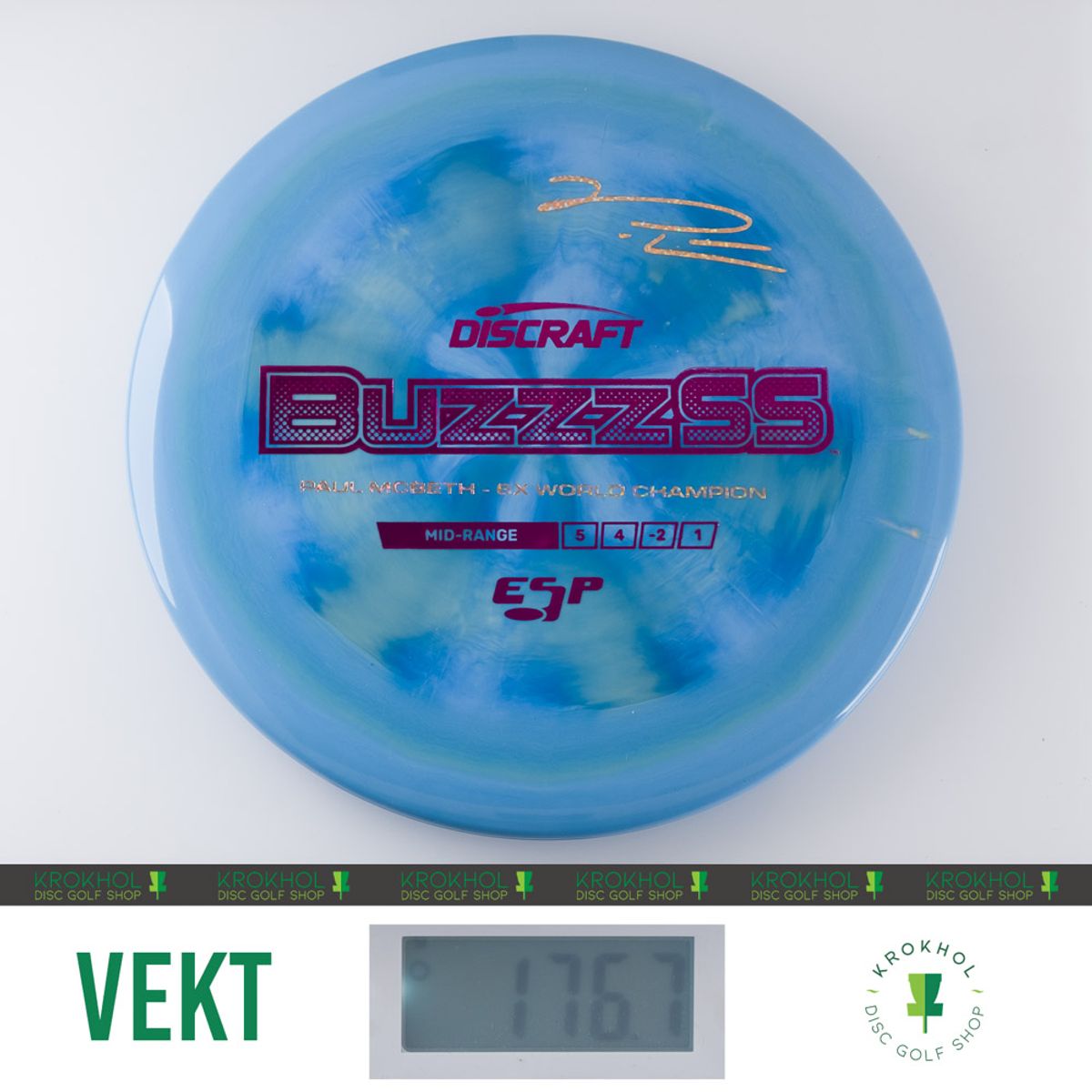 ESP Buzzz SS - Paul McBeth 6x World Champion