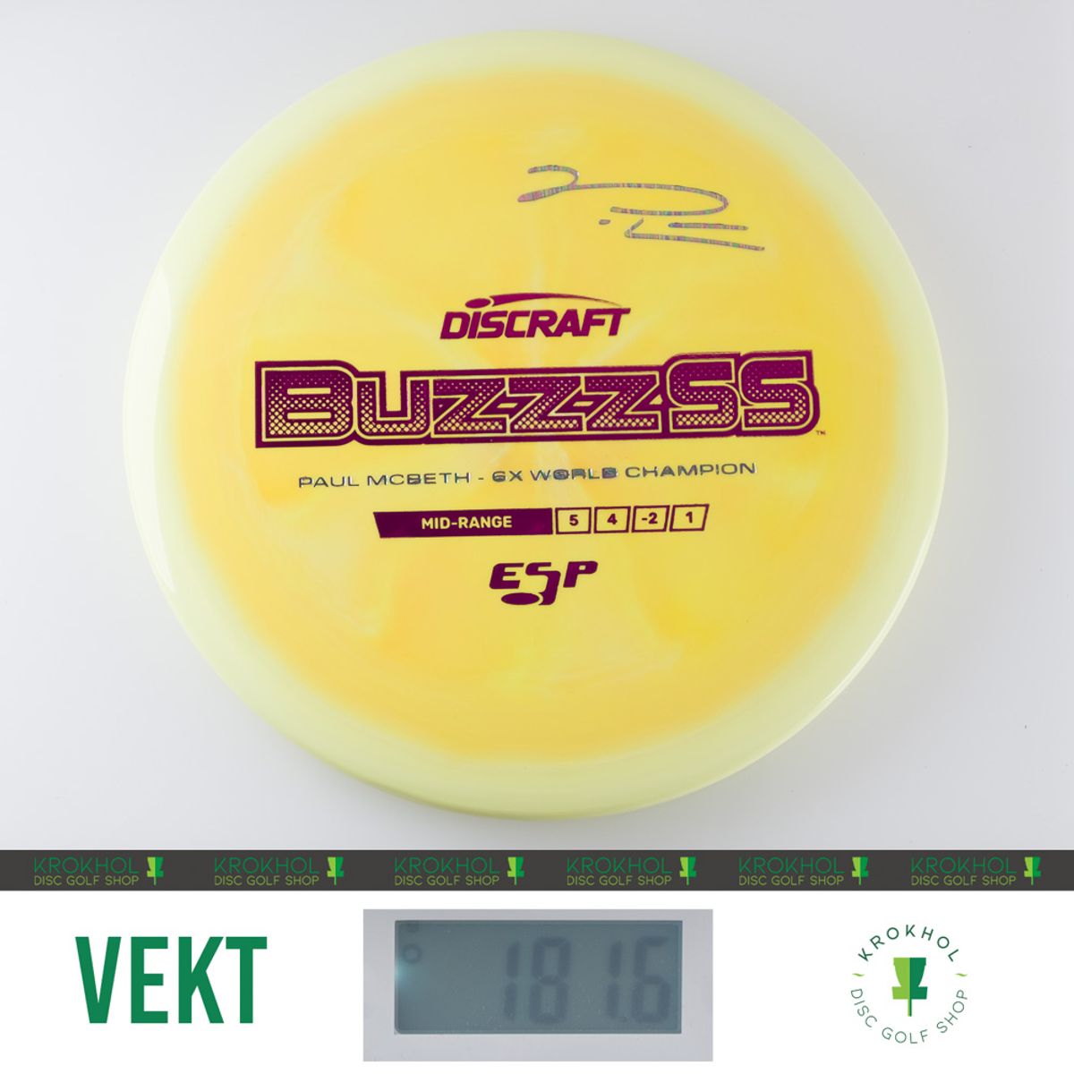 ESP Buzzz SS - Paul McBeth 6x World Champion